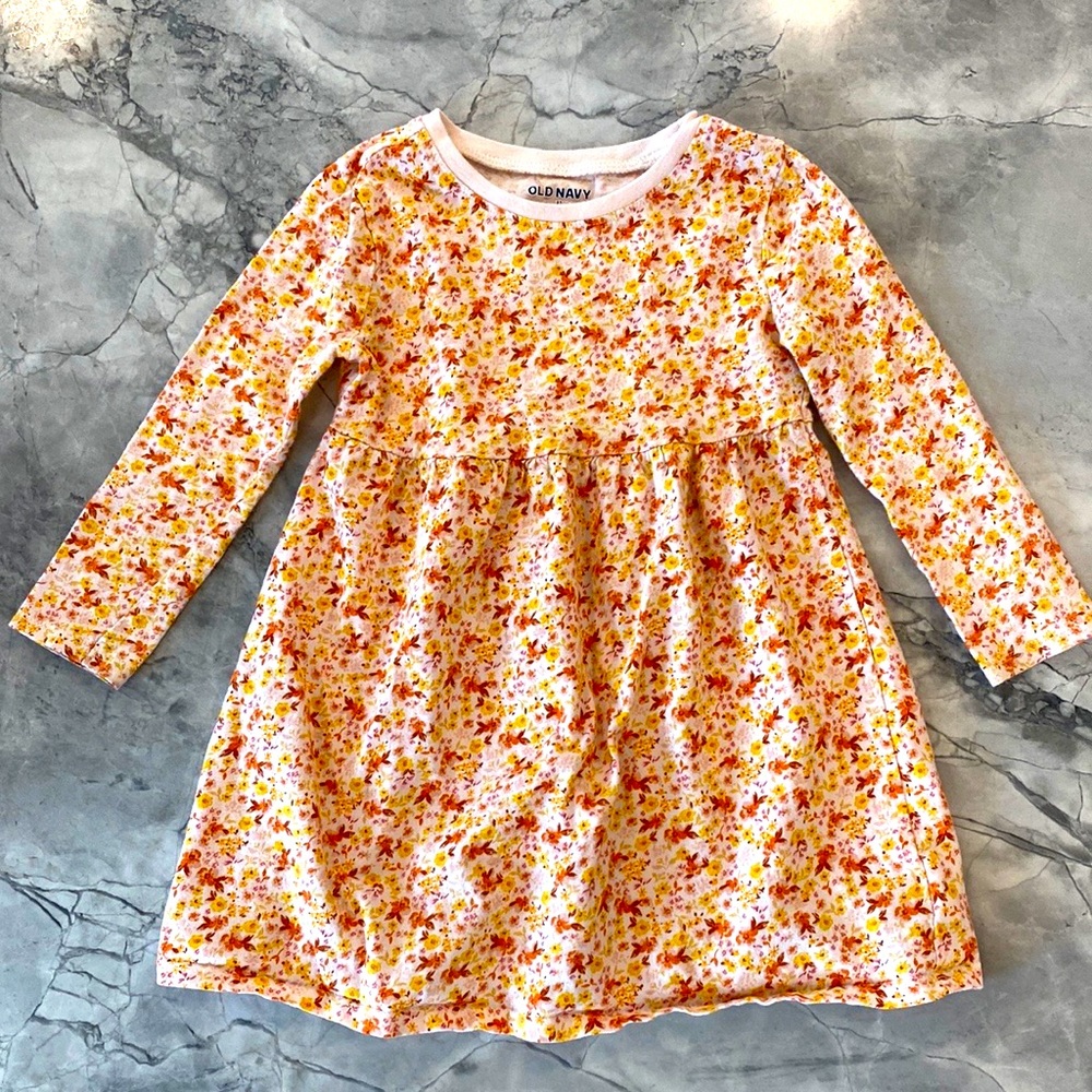 Floral toddler dress, 3T
